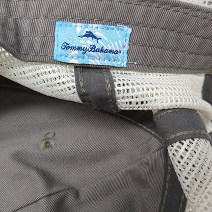 Tommy Bahama Relax Slideback Trucker Hat Gray OSFA Mesh Back Adjustable