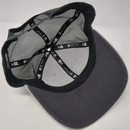 GRO Grass Roots Ontario Snapback Trucker Hat Gray One Size Mesh Back