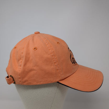 Ultra Club Slideback Baseball Cap Orange One Size Adjustable Classic Cut