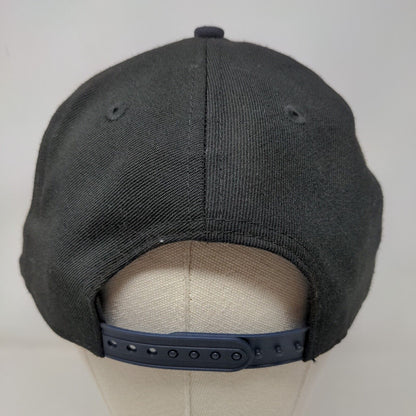 New York Yankees Snapback Hat Black Blue OSFM Embroidered MLB New Era 9Fifty