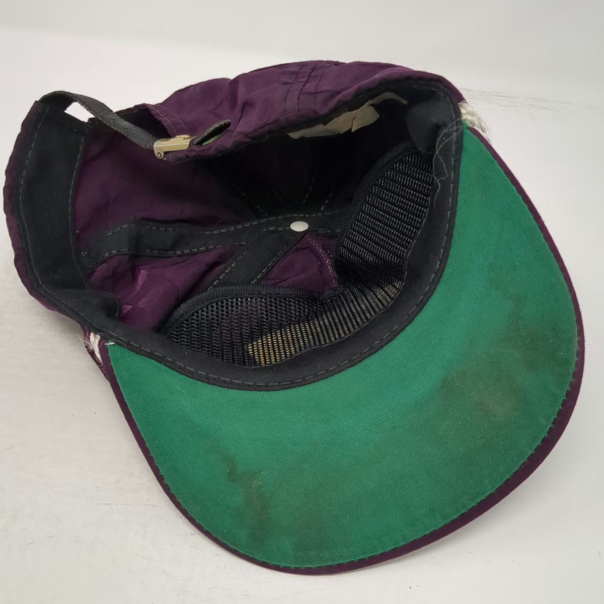 Washington State Cougars NCAA Purple 5 Panel One Size Hat Rope Strapback Green