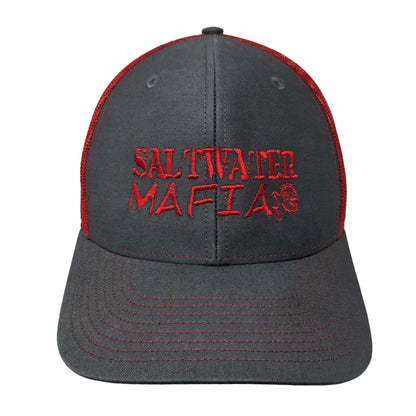 Saltwater Mafia Snapback Trucker Hat Multicolor One Size Mesh Back Richardson