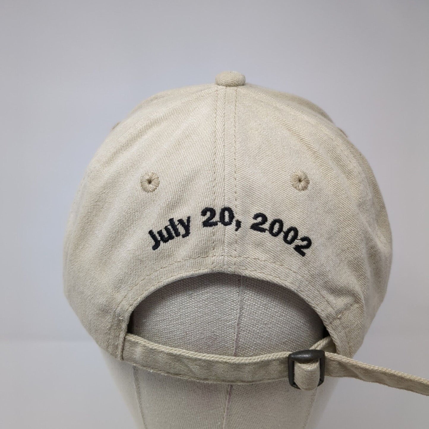 Charter Pipeline 250 Slideback Hat Tan One Size Adjustable Embroidered