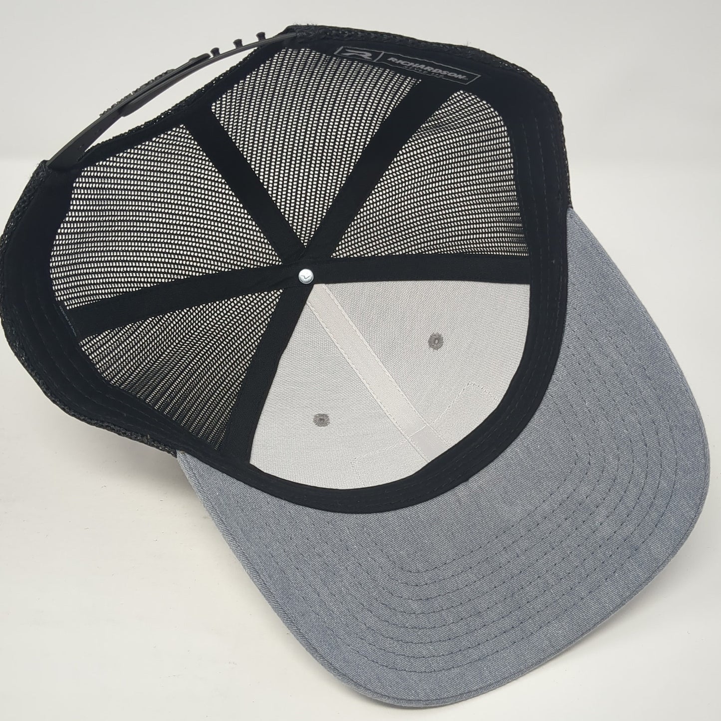 What's Next Fully Promoted Trucker Hat Gray One Size Adjustable Richardson