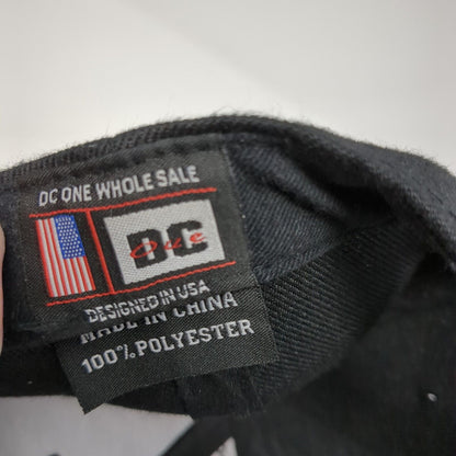 Flag of Washington D.C. Snapback Hat Black OS Adjustable Embroidered DC One