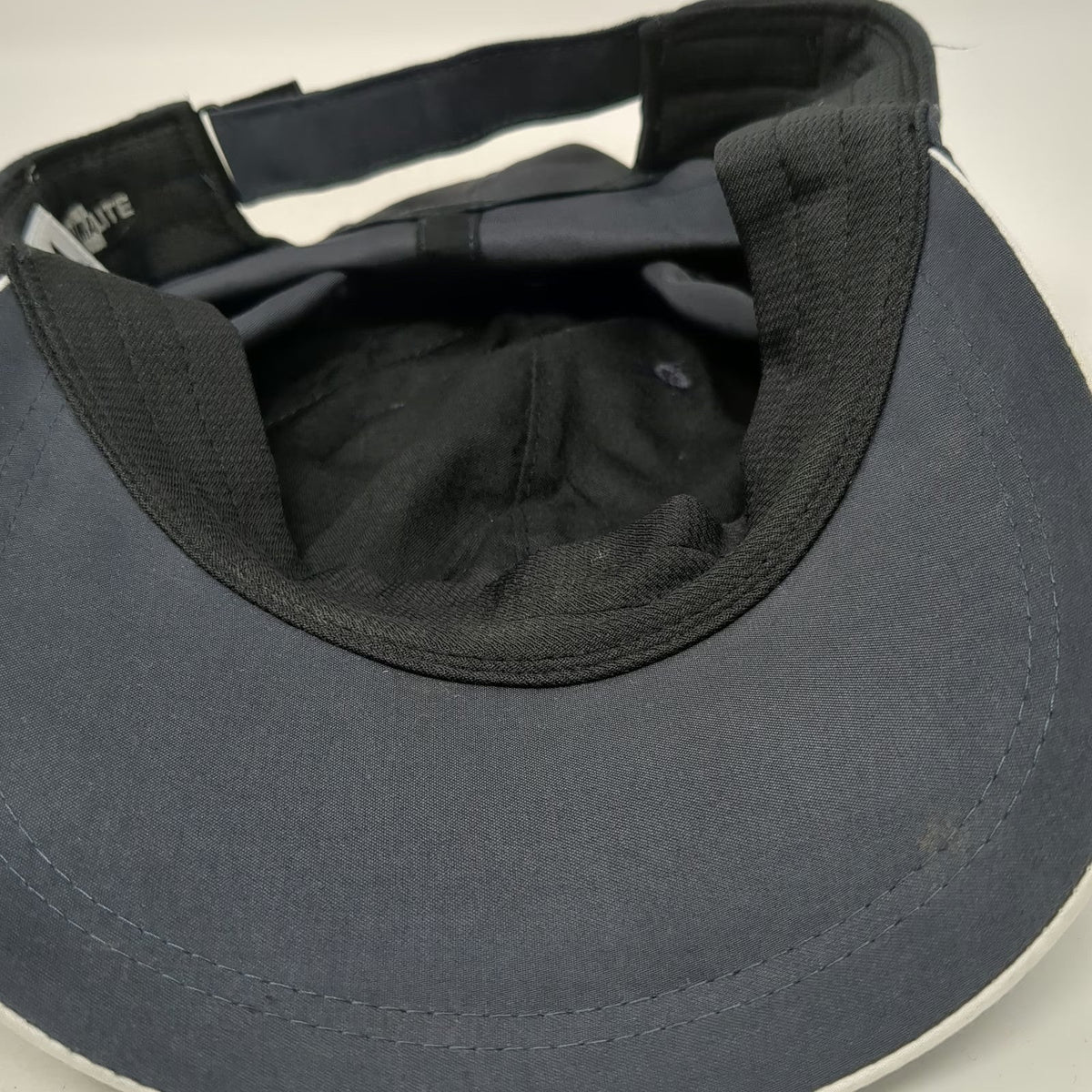 Adidas Baseball Cap Blue One Size Climalite Polyester Strapback Pink Logo Hat