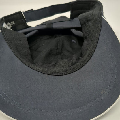 Adidas Baseball Cap Blue One Size Climalite Polyester Strapback Pink Logo Hat