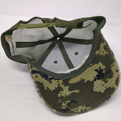 Southwire Trucker Hat Green Digital Camo One Size Mesh Snapback Wounded Warrior