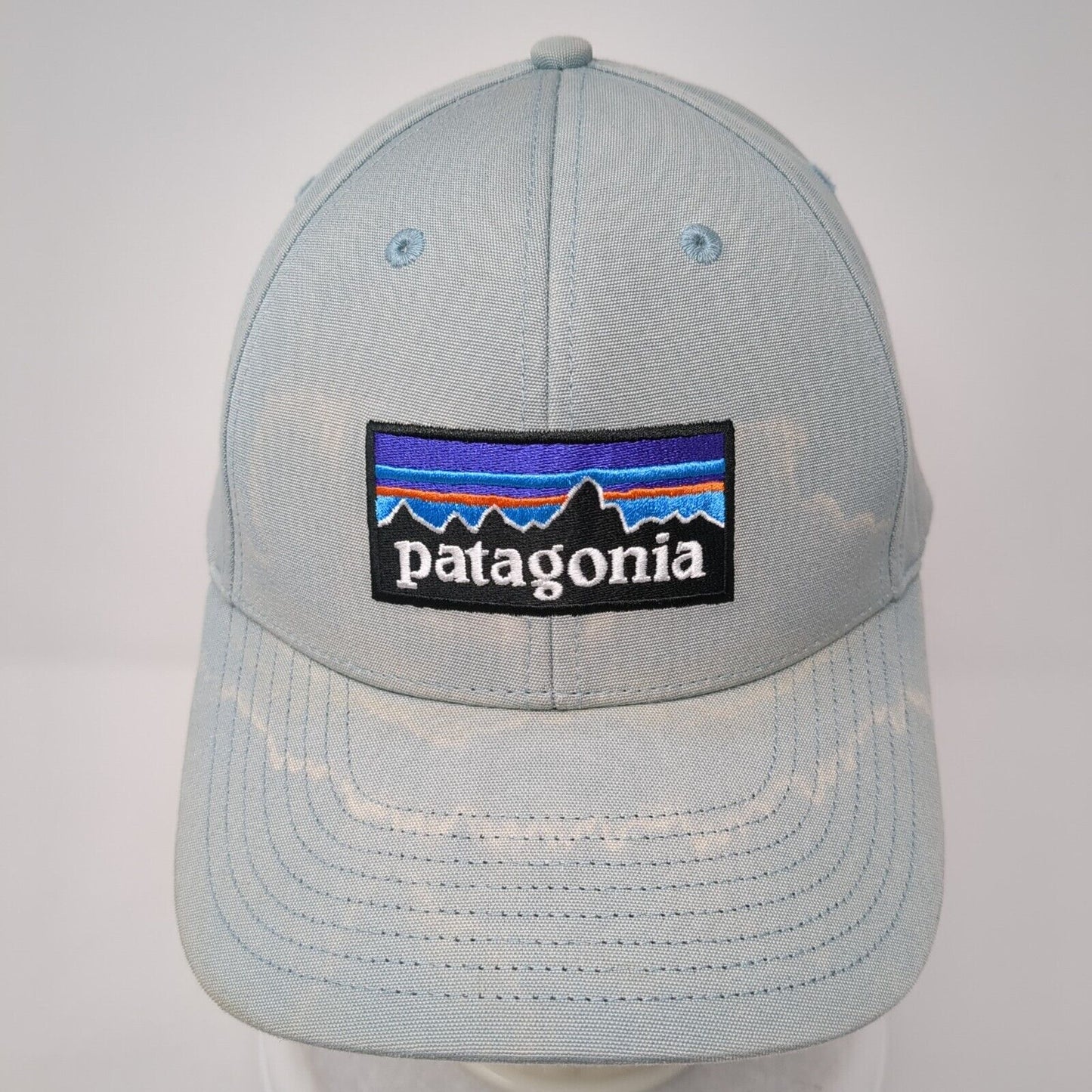Patagonia Mountain Snapback Hat Blue One Size Adjustable Embroidered