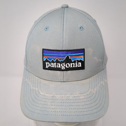 Patagonia Mountain Snapback Hat Blue One Size Adjustable Embroidered
