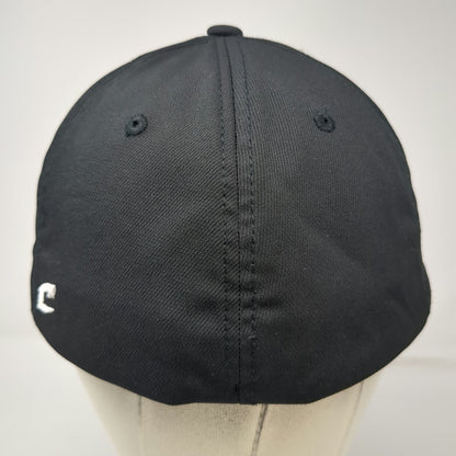 Champro Baseball Cap Black XL West Valley Home Plate Stretch Fit Structured hat
