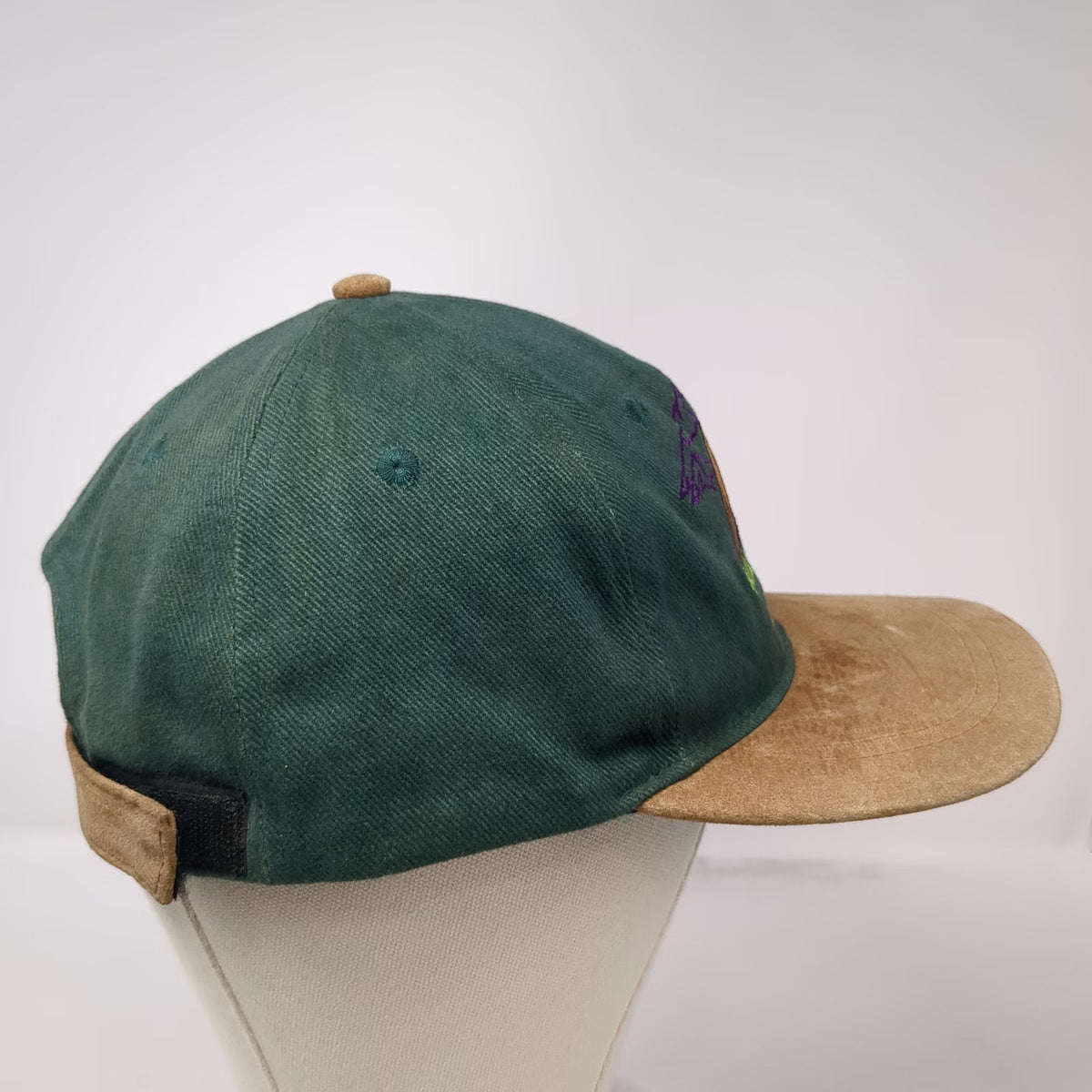 Arctic Circle Alaska Bear Mountain Green Baseball Cap One Size Strapback Hat