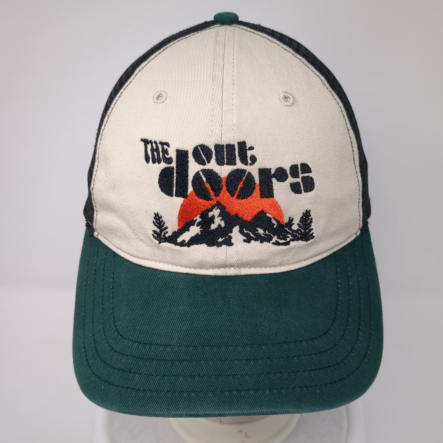 The Outdoors Snapback Trucker Hat Multi Large Mesh Back Colorblock