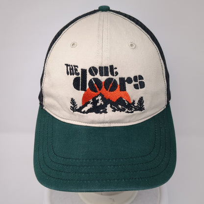The Outdoors Snapback Trucker Hat Multi Large Mesh Back Colorblock