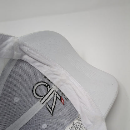 AZ Car Rental Slideback Baseball Cap White OS Adjustable Embroidered Super Cap