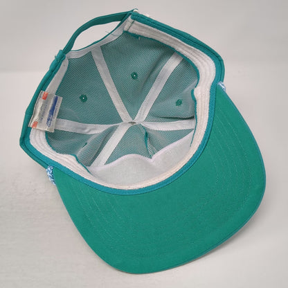 Trucker Blue Rope American Falls Dam Reservoir Graphic Outdoor Hat Vintage