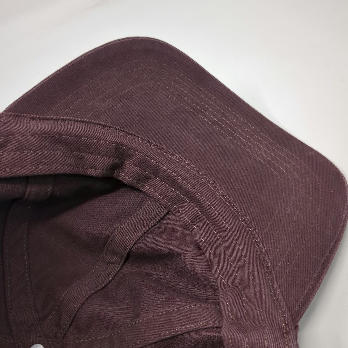 Gap Baseball Cap Brown OSFM Adjustable Slideback Cotton Curved Brim Solid Hat