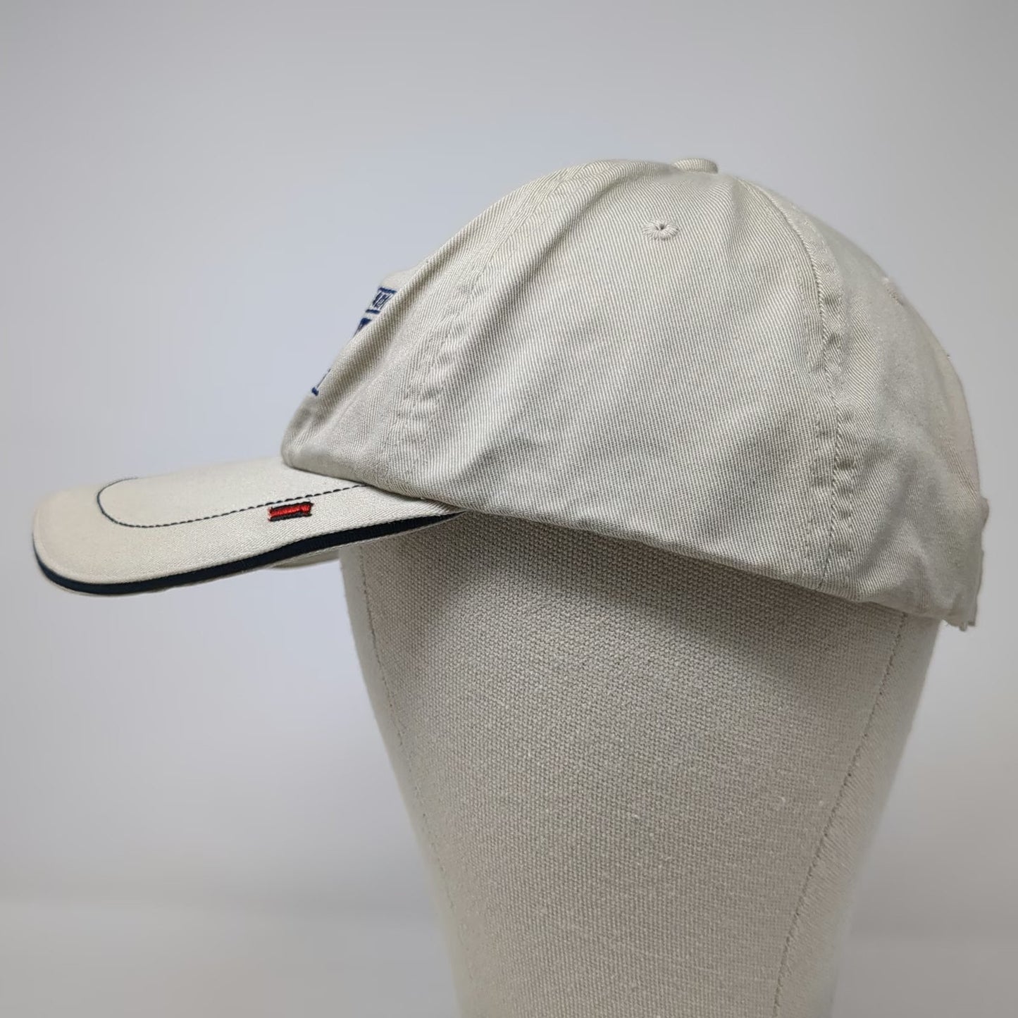 Xcaret Baseball Cap Beige OSFM Riviera Maya Cancun Mexico Toucan Slideback Hat