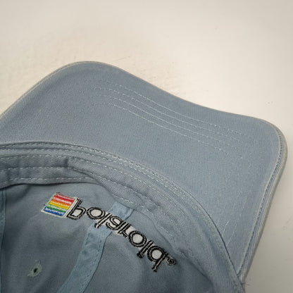 Cap America Polaroid Rainbow Logo Blue Baseball Cap OSFM Adjustable Cotton Hat