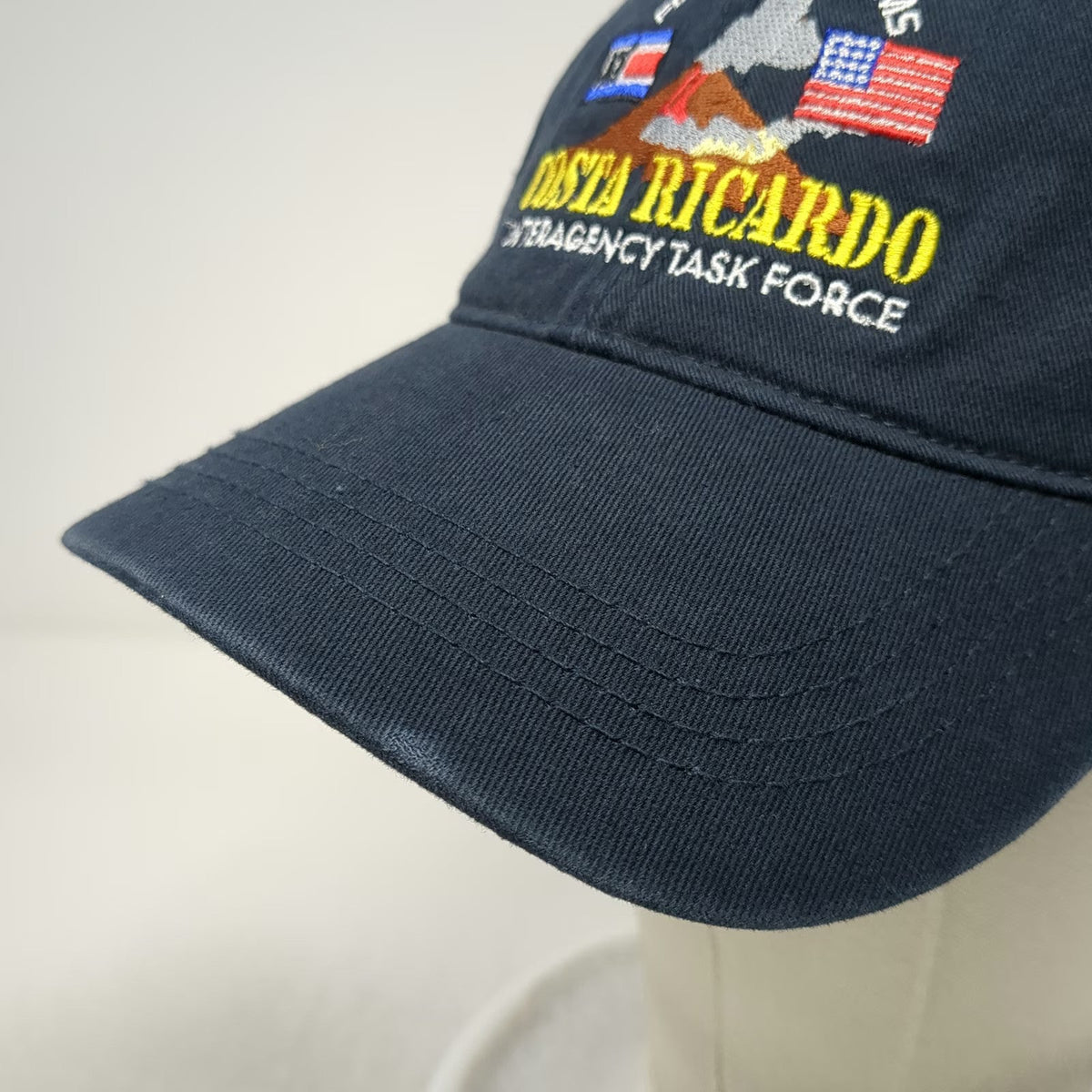 Pamerica Baseball Cap Blue One Size Fire Rescue EMS Costa Ricardo Task Force Hat