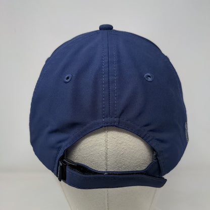 Imperial Coolcore Strapback Hat Blue OSFA Embroidered Tree 6 Panel