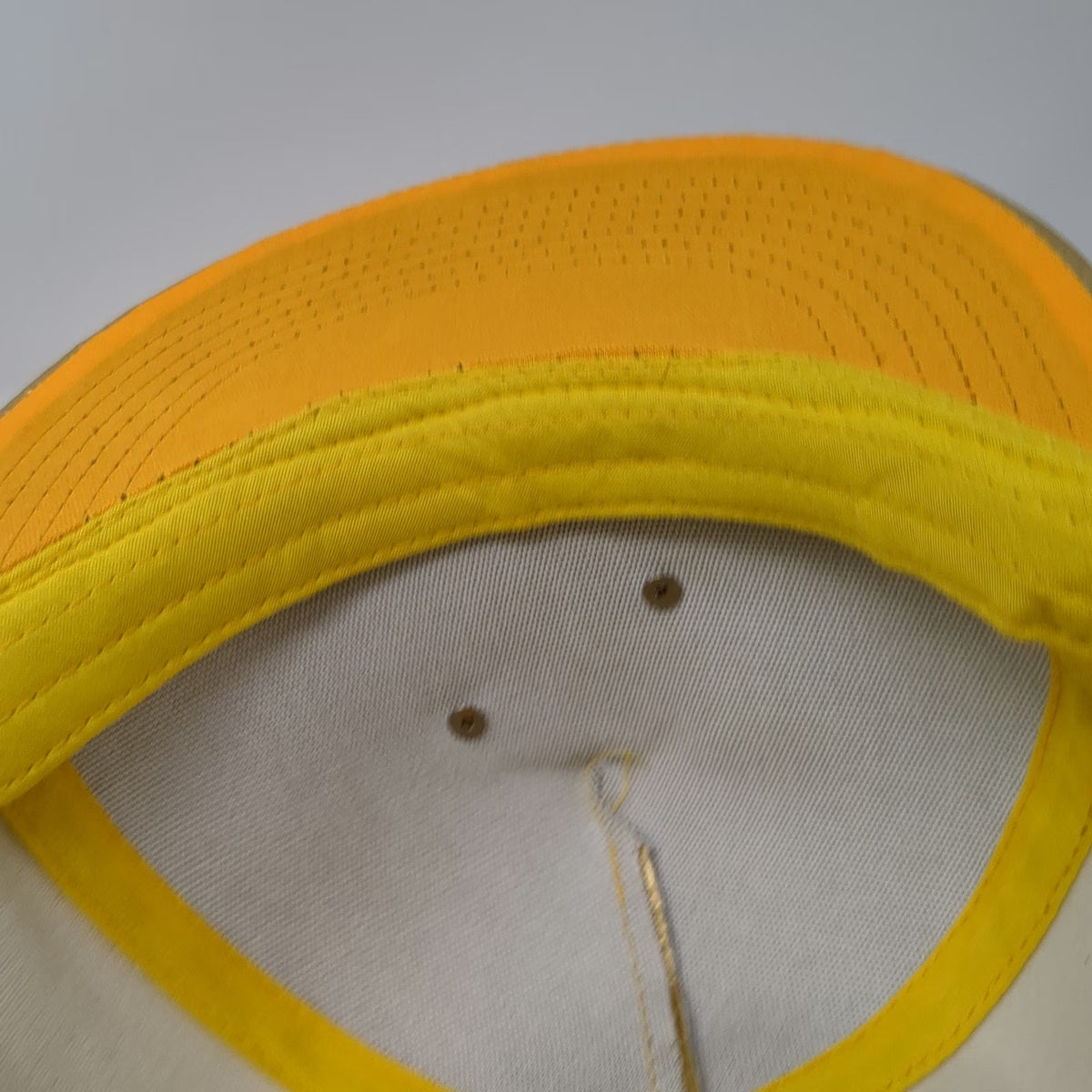 Yellow 5 Panel One Size Metallic Rhinestone Dollar Sign Snakeskin Flat Brim Hat