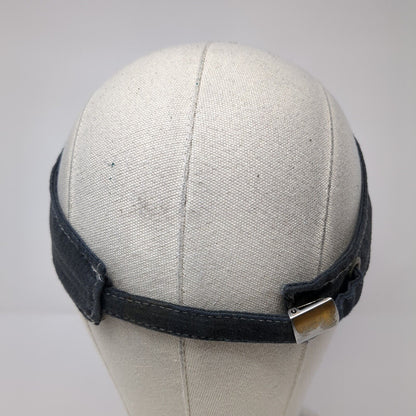 McDonald's Slideback Visor Hat Gray One Size Adjustable Crew Uniform