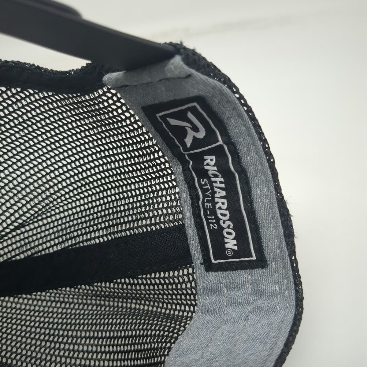 Richardson Trucker Hat Gray One Size Laird Manufacturing Mesh Back Snapback
