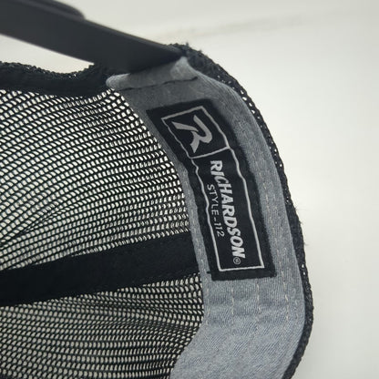 Richardson Trucker Hat Gray One Size Laird Manufacturing Mesh Back Snapback
