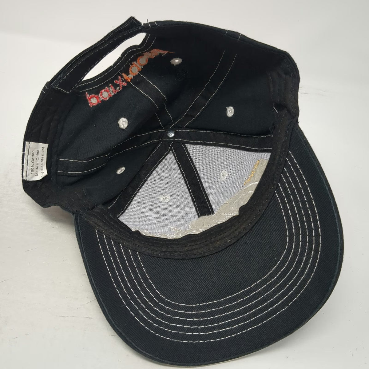 Black Baseball Cap One Size 2014 Pennsylvania Derby Parx Racing Strapback Hat