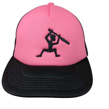 District Snapback Trucker Hat Multicolor OSFA Mesh Back Embroidered