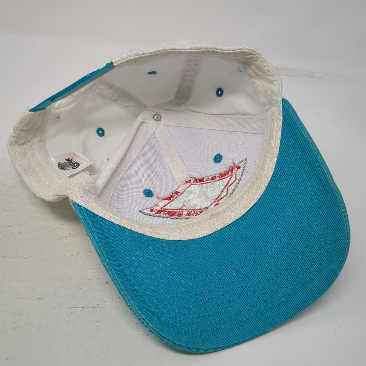 Cobra Snapback Hat One Size White Blue The Band Not The State Arizona Band Logo