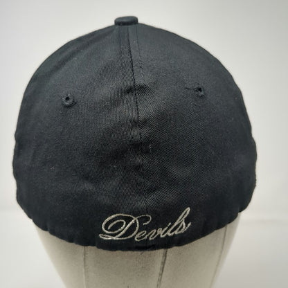 Zephyr New Jersey Devils NHL Baseball Cap Black Gray Blue XL Houndstooth Pattern