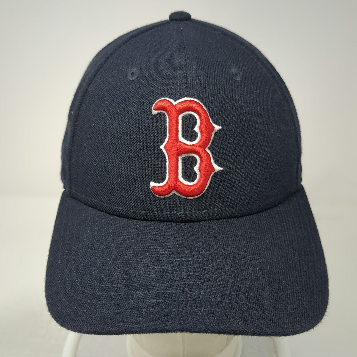 New Era MLB Boston Red Sox Baseball Cap Blue One Size 9FORTY Strapback Hat Logo