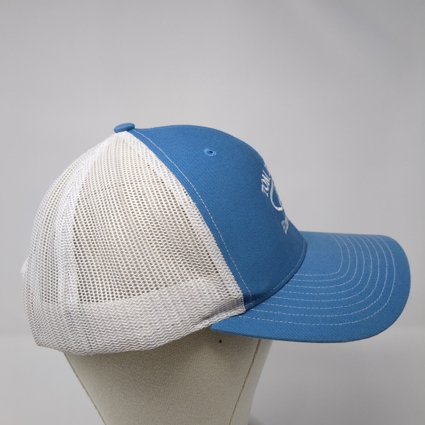 Tom Boland Ford Snapback Mesh Back Trucker Hat Blue One Size Adjustable