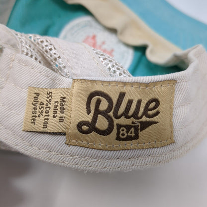 Oregon Zoo Snapback Trucker Hat Blue One Size Adjustable Mesh Back Blue84