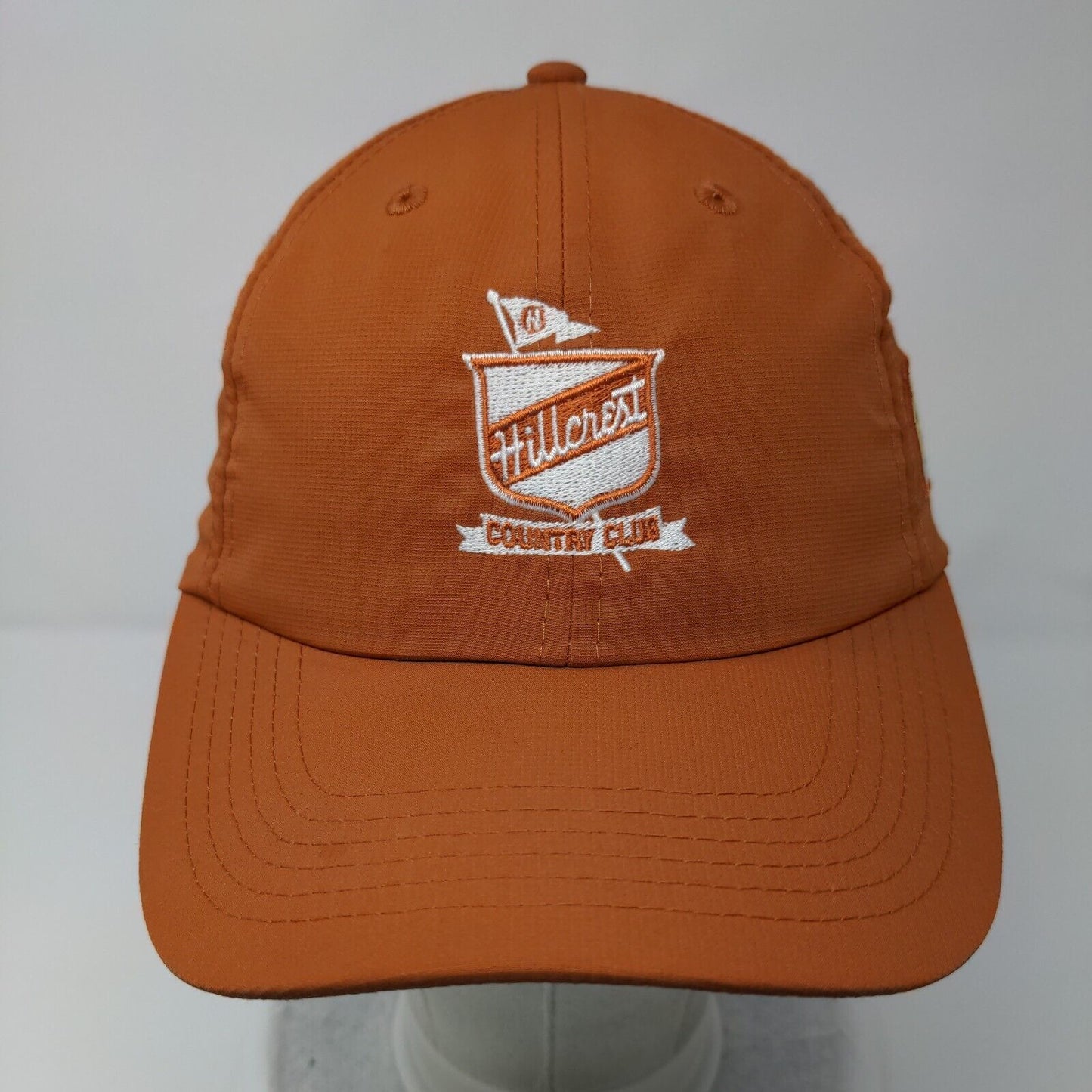 Hillcrest Country Club Strapback Hat Orangeish-Brown OSFA Imperial