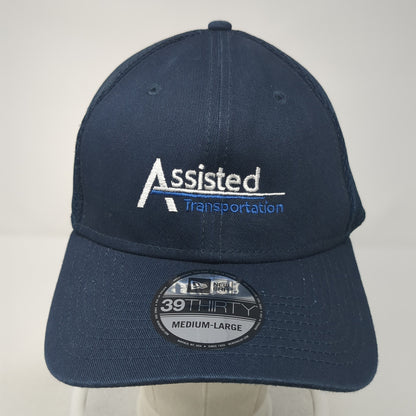 Assisted Transportation Fitted Hat Blue Large Embroidered New Era