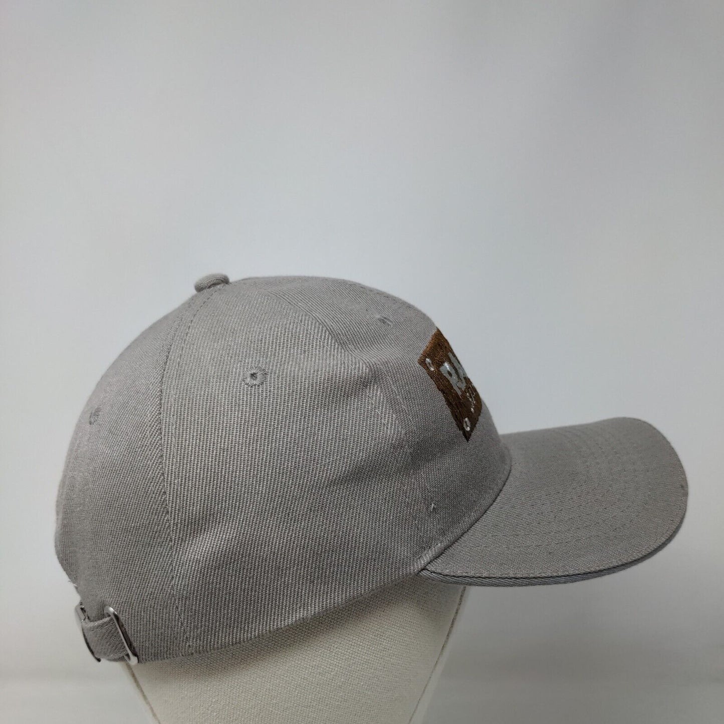 Ramada Bar Pizza Wine Slideback Hat Gray One Size Embroidered 6 Panel