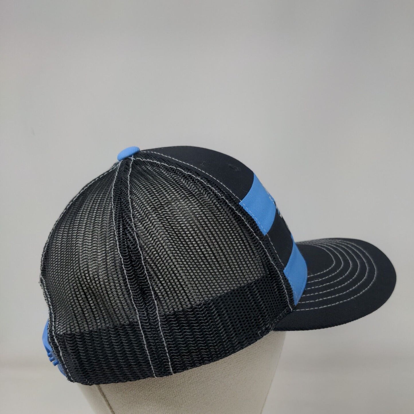 Mount Helena Gymnastics Snapback Trucker Hat Black OS Adjustable Richardson