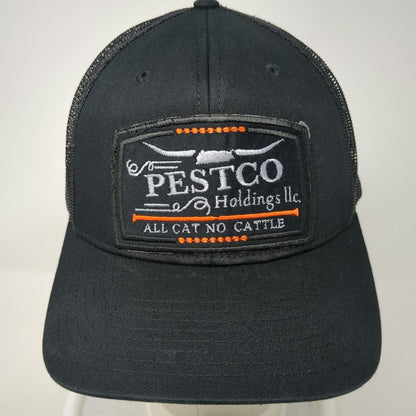 Richardson Trucker Hat Black One Size Pestco Holdings All Cat No Cattle Mesh