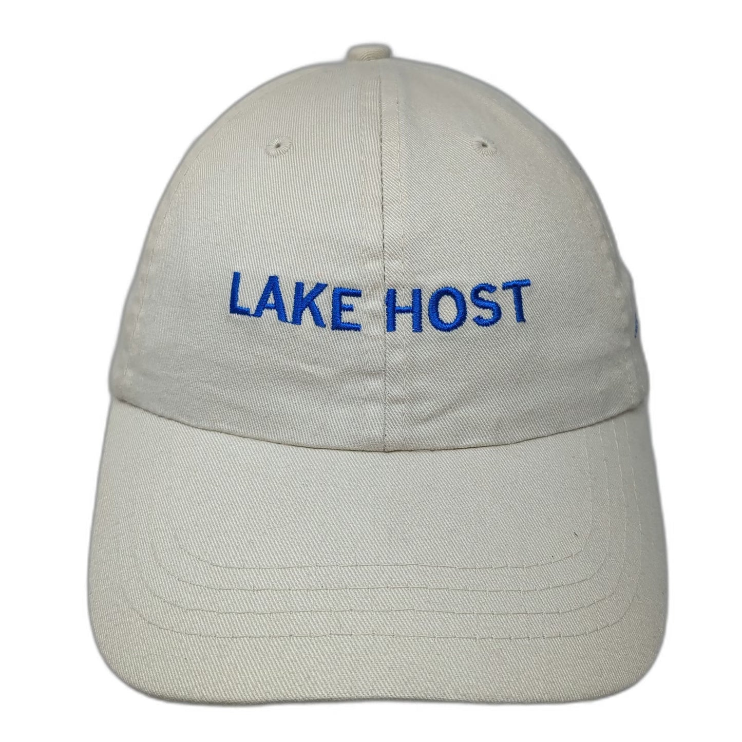 NH Lakes Association Lake Host Baseball Cap Beige One Size Adjustable Cotton Hat