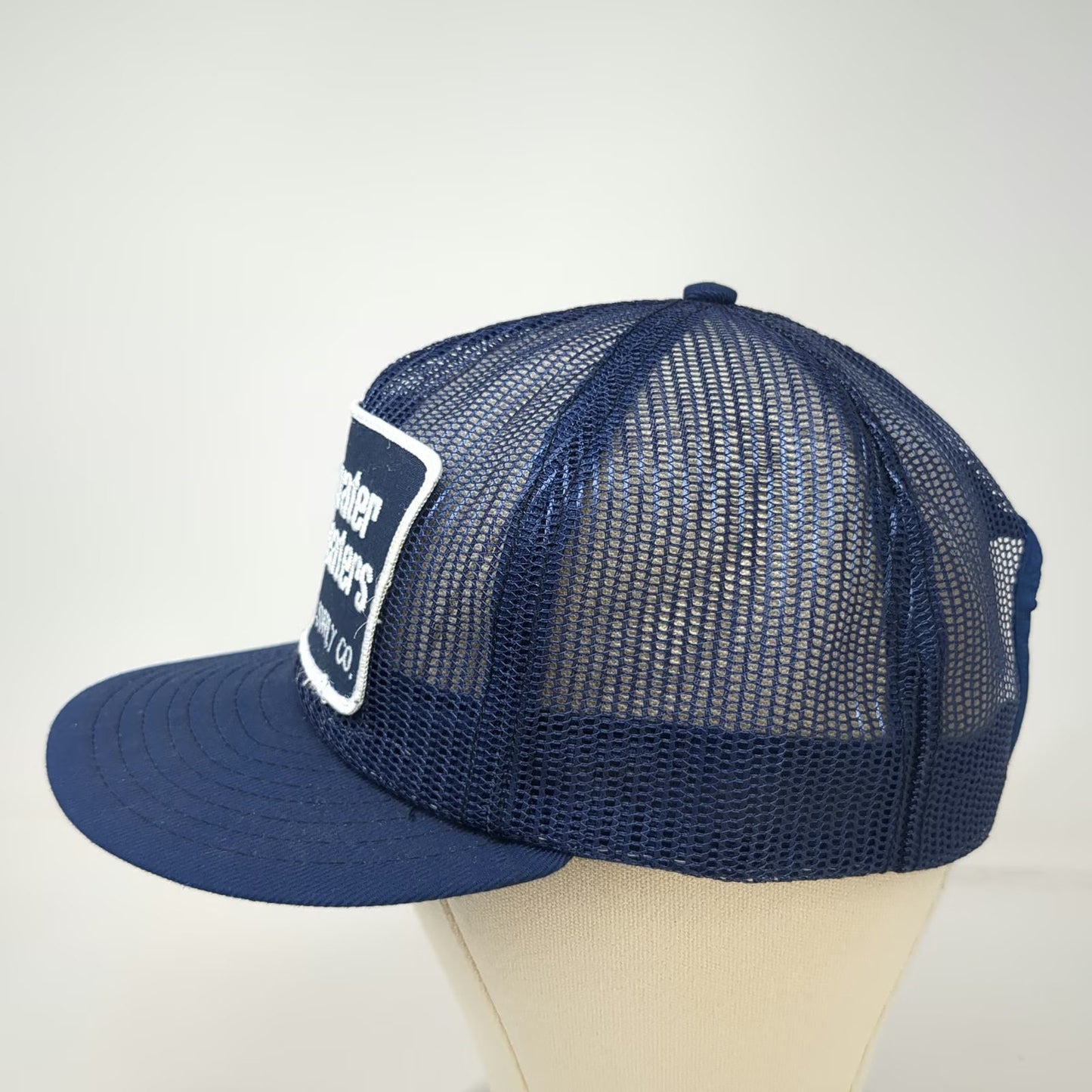 Young An Trucker Hat Blue One Size Rheem Water Heaters Commercial Supply Vintage