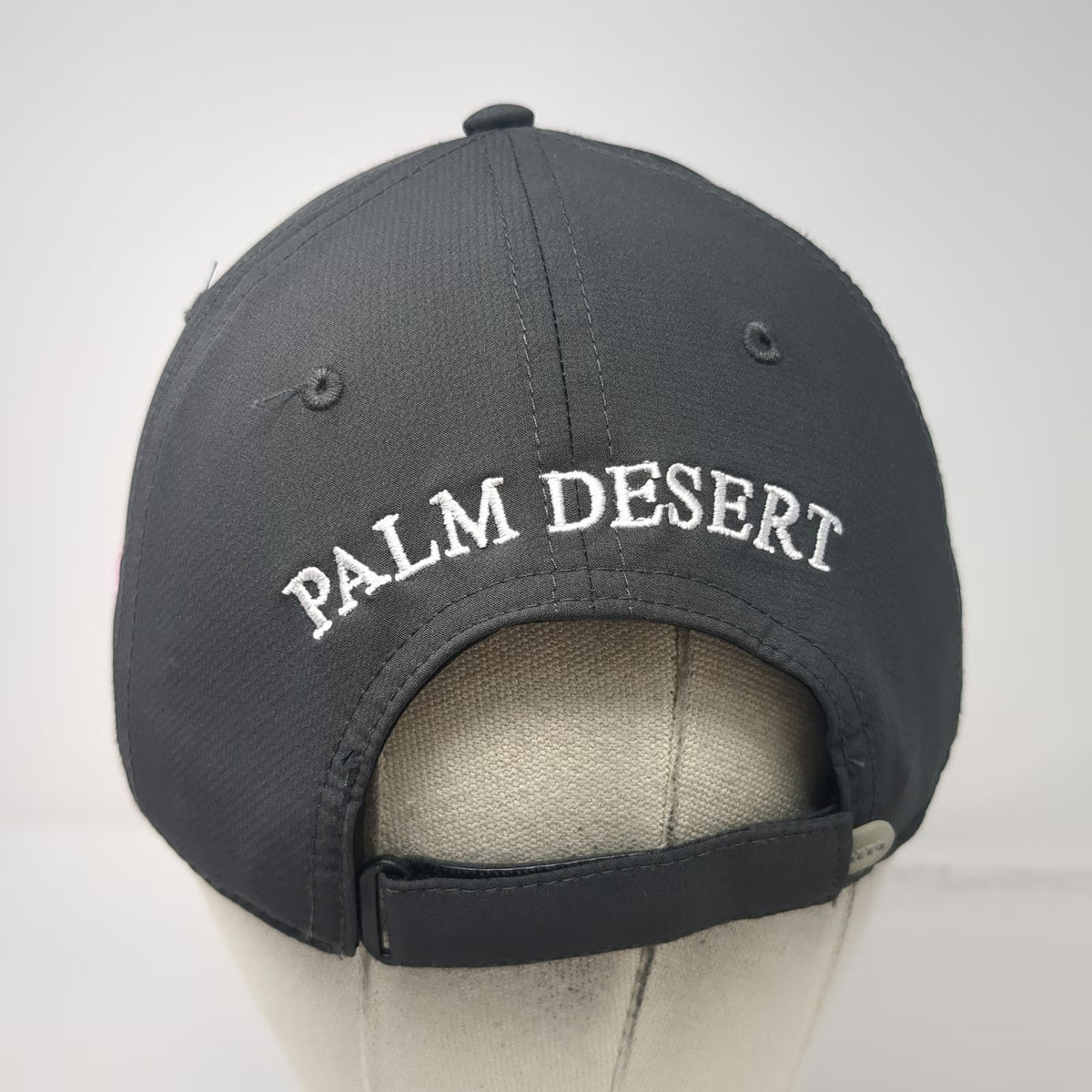 OTTO Baseball Cap Gray Pink One Size Hat Legends & Icons Palm Desert Strapback