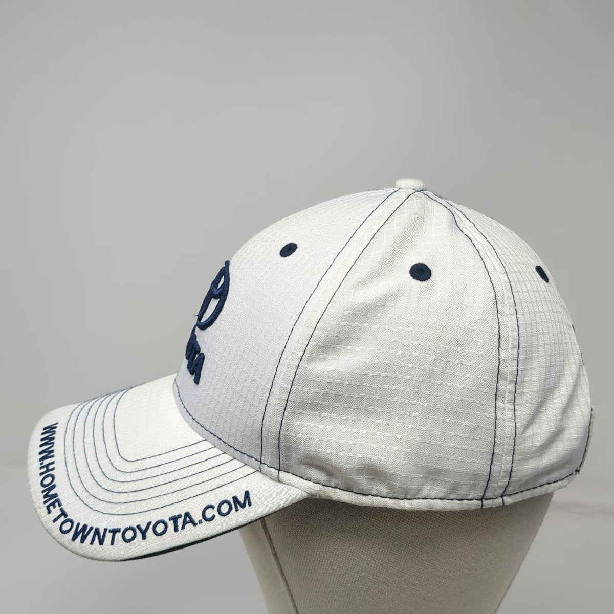 Atlanta Cap Company Toyota Baseball White One Size Hometown Hat