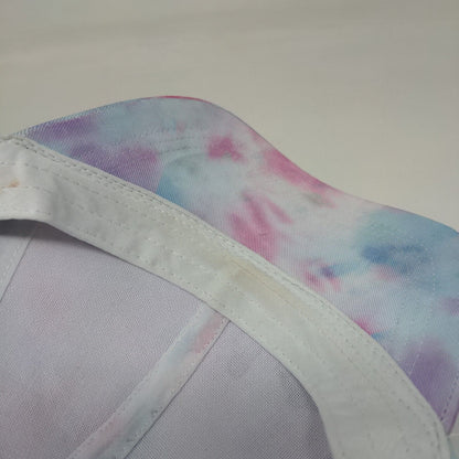 Disney Stitch Snapback Hat Multicolor One Size Tie Dye Colorful 6 Panel