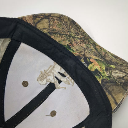 Port Authority Green Camo Baseball Cap One Size AAPW Mountain Tree Logo Hat