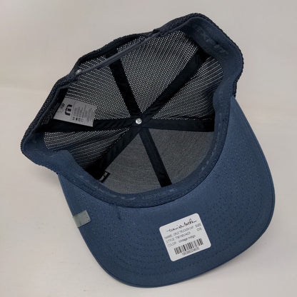 Reliaquest Snapback Cruz Trucker Cap Blue One Size Mesh Back Travis Matthew