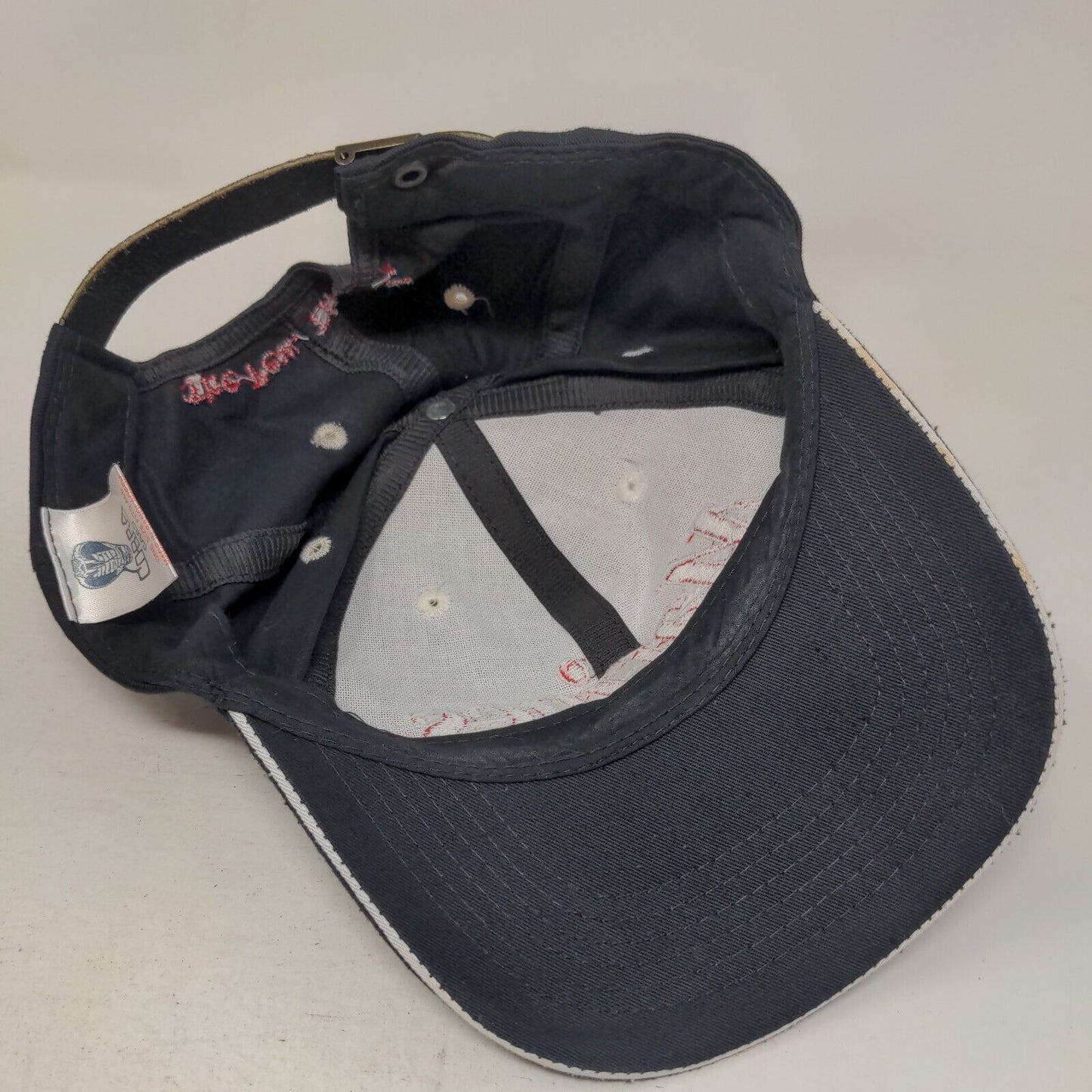 Marines The Few The Proud Slideback Hat Black OSFA Adjustable Embroidered Cobra