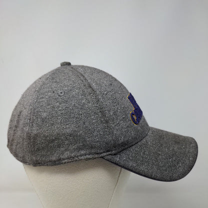 The Game Men's Snapback Hat Gray OSFM East Carolina Pirates Embroidered Logo